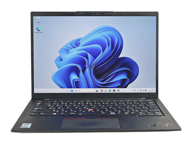 【3年保証】LENOVO レノボ THINKPAD X1 CARBON GEN10 SSD256GB メモリ16GB Core i7 Windows 11 Pro 中古 アウトレット 返品 送料無料 中古ノートパソコン 中古パソコン ノートパソコン ノート ノートPC OFFICE付き pcwrap-10903852 中古パソコン PC-WRAP サンプル画像2