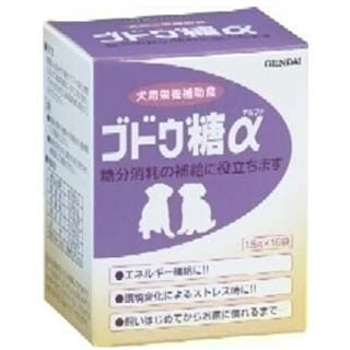 【現代製薬】ブドウ糖α　1．5g×16包