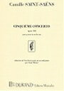 ピアノ 楽譜 サン＝サーンス ピアノと管弦楽のための協奏曲 第5番 作品103 (ピアノリダクション) Cinqueme Concerto Op.103 pour piano orchestre