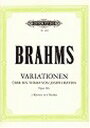 ピアノ 楽譜 ブラームス | ハイドンの主題による変奏曲 作品56b (2台4手) | Variationen uber ein Thema von Joseph Haydn Op.56b