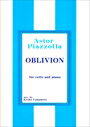 ピアノ 楽譜 ピアソラ オブリヴィオン チェロとピアノのための