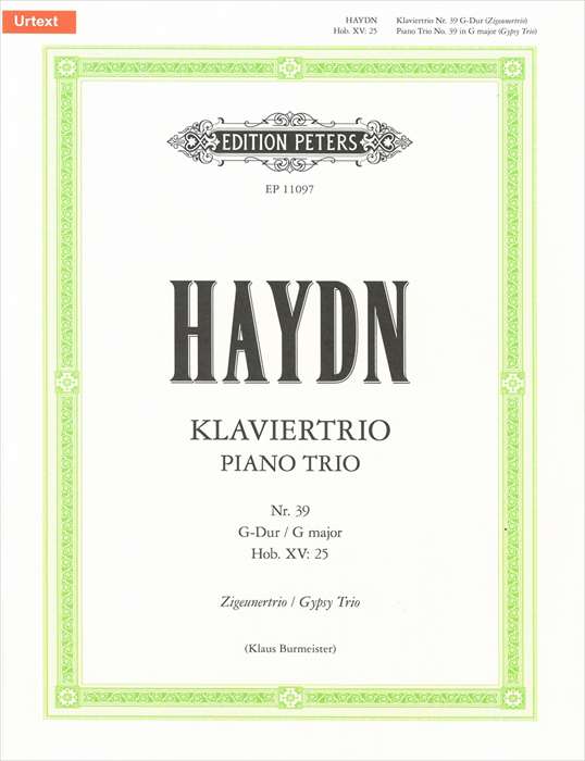 ピアノ 楽譜 ハイドン | トリオ ジプシートリオ | Trio