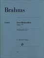 ピアノ 楽譜 ブラームス | 2つの狂詩曲 | 2 Rhapsodien Op.79