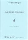 ピアノ 楽譜 ショパン | バラードと即興曲 (ドビュッシー校訂版） | Ballades et Impromptus (Debussy)