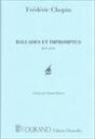 ピアノ 楽譜 ショパン バラードと即興曲 (ドビュッシー校訂版） Ballades et Impromptus (Debussy)