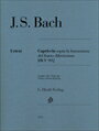 ピアノ 楽譜 J.S.バッハ | カプリッチョ「最愛の兄の旅立ちにあたって」BWV 992(運指なし) | Capriccio　Sopra la lontananza del fratro dilettissimo BWV 992(without fingering)