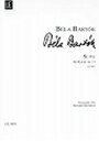 ピアノ 楽譜 バルトーク | 組曲 作品14 (1916年) | Suite op.14 (1916)