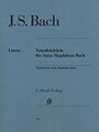 ピアノ 楽譜 J.S.バッハ | アンナ・マグダレーナ・バッハのための音楽帳（1725年） | Notenbuchlein fur Anna Magdalena Bach (1725)
