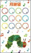 ピアノ 楽譜 | レッスン 教則 教材 教本 | 月謝袋 - はらぺこあおむし(おんぷ) (5枚セット)