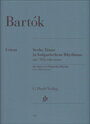 ピアノ 楽譜 バルトーク | ブルガリアのリズムによる6つの舞曲 | 6 Tanze in bulgarischem Rhythmus aus Mikrokosmos