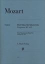 ピアノ 楽譜 モーツァルト | ピアノ三重奏 3つの楽章 断章KV442 | Three Movements for Piano Trio, Fragments KV442