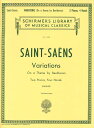 ピアノ 楽譜 サン＝サーンス | ベートーヴェンの主題による変奏曲 作品35 (2台4手) | Variations on a Theme by Beethoven Op.35