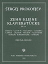 ピアノ 楽譜 プロコフィエフ | 10の小品 作品12 オリジナル版 | 10 KLEINE KLAVIERSTUCKE OP.12 ORIGINALAUSGABE