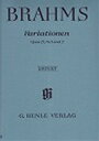 ピアノ 楽譜 ブラームス | 2つの変奏曲 作品21 | Variationen Op.21