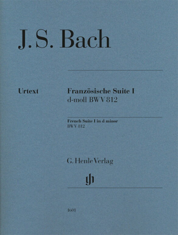 ԥ  J.S.Хå | եȶʡ1֡ûĴBWV812 | Franzosische Suiten 1 d moll BWV812