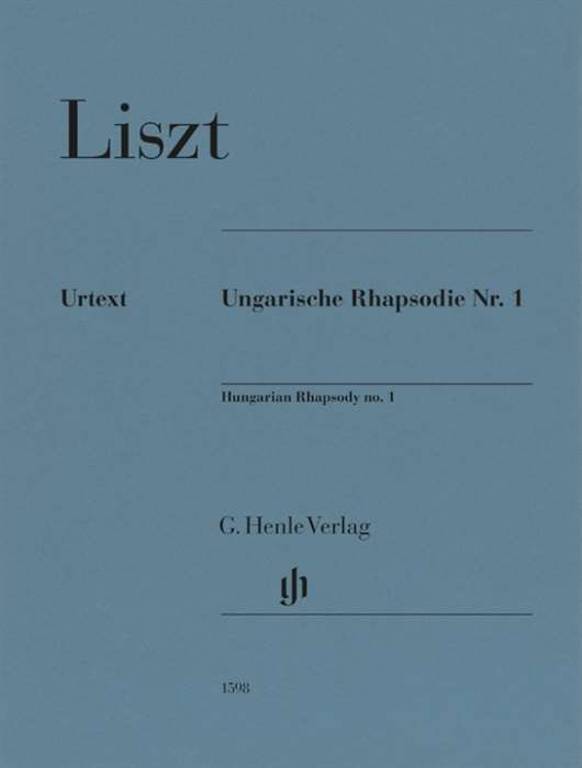 ピアノ 楽譜 リスト | ハンガリー狂詩曲 第1番 | Ungarische Rhapsodie Nr.1