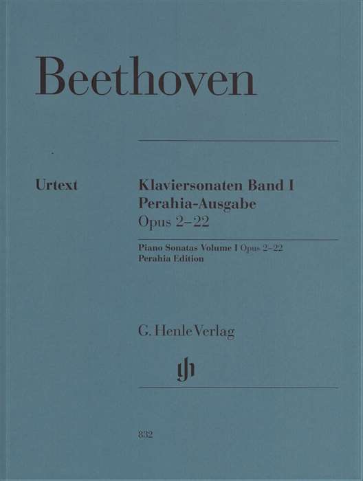 ピアノ 楽譜 ベートーヴェン | ピアノソナタ集　第1巻(Op.2-22) [ペライア校訂版] | Klaviersonaten Band 1 (Op.2-22)[Perahia-Ausgabe]