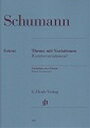 ピアノ 楽譜 シューマン | 主題と変奏 変ホ長調「天使の主題による変奏」 | Thema mit Variationen WoO24 (Geistervariationen)