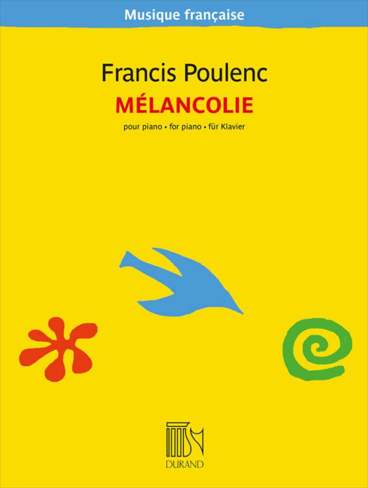 ピアノ 楽譜 プーランク | メランコリー | Melancolie