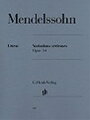 ピアノ 楽譜 メンデルスゾーン | 厳格な変奏曲 作品54 | Variations serieuses Op.54