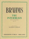 ピアノ 楽譜 ブラームス 3つの間奏曲 作品117 (コルトー校訂版) 3 Intermezzi Op.117 Cortot