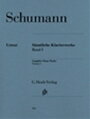 ピアノ 楽譜 シューマン | ピアノ作品全集 第1巻 | Samtliche Klavierwerke Band 1
