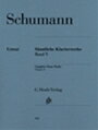 ピアノ 楽譜 シューマン | ピアノ作品全集 第5巻 | Samtliche Klavierwerke Band 5