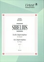 ピアノ 楽譜 シベリウス 6つの即興曲 原典版 6 Impromptus Op.5 URTEXT