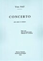 ピアノ 楽譜 ナット ピアノと管弦楽のための協奏曲(ピアノリダクション） Concerto pour piano et orchestre