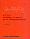 ピアノ 楽譜 J.S.バッハ ウィーン原典版 42 インヴェンションとシンフォニア