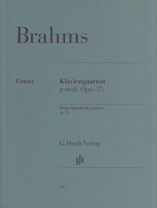 ԥ  ֥顼ॹ | ԥλͽաûĴ25 | Piano Quartets in g minor Op.25