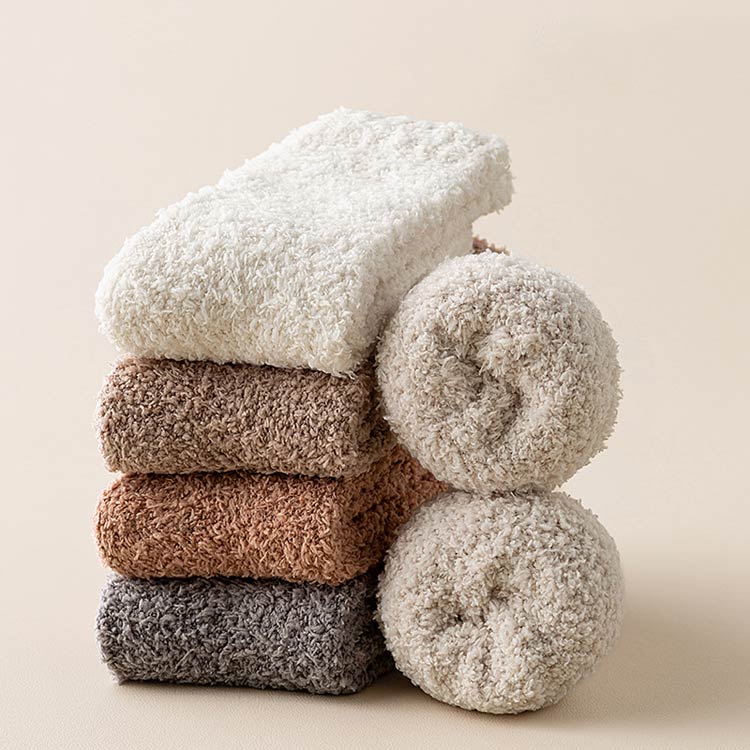 部屋着 ぽかぽかルームソックス 保温 2足セット ソックス 靴下 厚手 レディース 暖かい もこもこ かわいい マッシュマロタッチ おやすみソックス くつ下 ボア インナーソックス ふわふわ あったか おしゃれ 防寒 温かい 伸縮性 送料無料