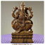 ガネーシャ座像 高さ約45cm 重さ約3.6kg インドの象の神様 置物 木像 WGO-120