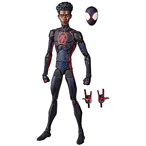 MARVEL マーベル レジェンド シリーズ 『スパイダーマン：アクロス ザ スパイダーバース パート1 』マイルズ モラレス 6インチ(15 cm)サイズ アクションフィギュア アクセサリー3個付き F3847