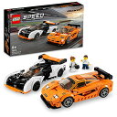 レゴ(LEGO) スピードチャンピオン マクラーレン Solus GT マクラーレン F1 LM 76918 おもちゃ ブロック プレゼント 乗り物 のりもの 男の子 9歳以上