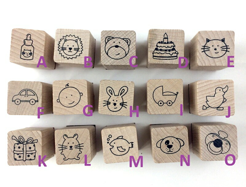 Rakuten - RICO DESIGN スタンプ☆BABY ☆赤ちゃん 木製 プレゼント クラフト 雑貨【メール便発送可】