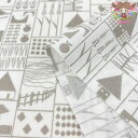 Westfalenstoffe カットクロス【約48cmx48cm】 ☆Münsterland☆鳥 花 家 ベージュ ホワイトウエストファーレンストッ...