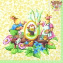 IHR ペーパーナプキン ☆EASTER SPRING FANTASY V&B(V&B)☆VILLEROY & BOCH(1枚/バラ売り)うさぎ イースター た...
