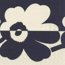 marimekko マリメッコ 可愛い ペーパーナプキン デコパージュ☆SUUR UNIKKO linen blue スーラウニッコ リネンブルー 花柄☆(20...