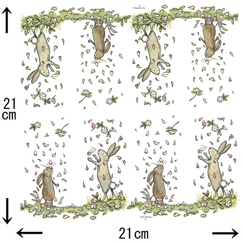 �ɥ��� IHR �����͡��Ҷ��ˤ������� �İ��� �ڡ��ѡ��ʥץ��� �ǥ��ѡ������Anita Jeram ���˥� �����顼�� �񤦲֤Ӥ�ȥХˡ� ������ ưʪ����AND BUNNIES white��(W21.5cm��L22cm)��1��/�Х�����