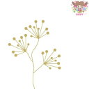 PPD 素敵な ペーパーナプキン デコパージュ☆ピュアゴールドベリー ゴールド ベリー 植物☆(Pure Gold Berries)(1枚/バラ売り)