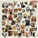 Ambiente ペーパーナプキン☆Collection Of Dogs☆ (1枚/バラ売り) 犬 イヌ いぬ コレクション オランダ 素敵 お洒落 デコパージ...