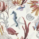 Ambiente ペーパーナプキン☆Seahorse☆ （1枚/バラ売り） タツノオトシゴ サンゴ 貝殻 魚 オランダ 素敵 お洒落 デコパージュ