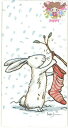 Pippy 2Ź㤨IHR ڡѡʥץCHARMING SNOW RABBITS˥ 顼(W21cmL21cm1/ХAnita Jeram İ ǥѡ 򲼤뤦 Ļ ưʪפβǤʤ55ߤˤʤޤ