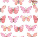 Fasana ペーパーナプキン☆pink butterflies☆ （1枚/バラ売り）(W24cm×L24cm) ピンク 蝶 昆虫 素敵 お洒落 デコパージュ