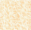 Fasana ペーパーナプキン☆Apricot lace pattern☆(1枚/バラ売り)アプリコット レース パターン 素敵 デコパージュ