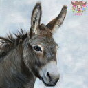 PPD ペーパーナプキン☆Honkey the Donkey☆（20枚入り）馬 うま 動物 デコパージュ