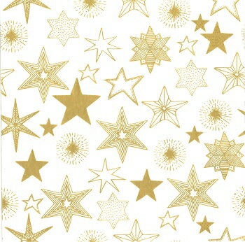 Daisy ペーパーナプキン☆Gold Stars☆