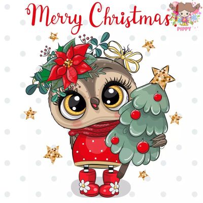 Fasana ペーパーナプキン☆Christmas Owl