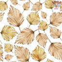 Fasana ペーパーナプキン☆elegant leaves☆(1枚/バラ売り)葉 紅葉 ボタニカル 素敵 可愛い お洒落 デコパージュ